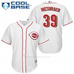 Camiseta Beisbol Hombre Cincinnati Reds Devin Mesoraco 39 Blanco 1ª Cool Base