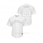 Camiseta Beisbol Hombre Houston Astros Michael Brantley 2019 Players Weekend Champ Replica Blanco