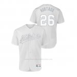 Camiseta Beisbol Hombre Oakland Athletics Matt Chapman 2019 Players Weekend Autentico Blanco