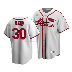 Camiseta Beisbol Hombre St. Louis Cardinals Tyler Webb Cooperstown Collection Primera Blanco