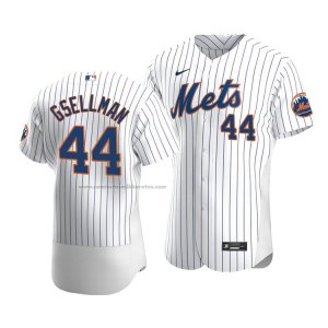 Camiseta Beisbol Hombre New York Mets Robert Gsellman Autentico Primera Blanco