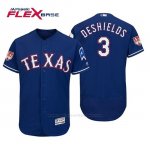 Camiseta Beisbol Hombre Texas Rangers Delino Deshields Flex Base Entrenamiento de Primavera 2019 Azul