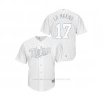 Camiseta Beisbol Hombre Minnesota Twins Jose Berrios 2019 Players Weekend Replica Blanco