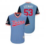 Camiseta Beisbol Hombre Minnesota Twins Kohl Stewart 2018 Llws Players Weekend Stewart Light Toronto Blue Jays