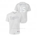 Camiseta Beisbol Hombre Kansas City Royals Whit Merrifield 2019 Players Weekend Autentico Blanco