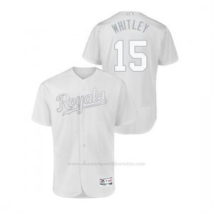 Camiseta Beisbol Hombre Kansas City Royals Whit Merrifield 2019 Players Weekend Autentico Blanco