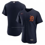 Camiseta Beisbol Hombre Detroit Tigers Alterno Autentico Naranja Azul