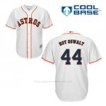 Camiseta Beisbol Hombre Houston Astros Roy Oswalt 44 Blanco 1ª Cool Base