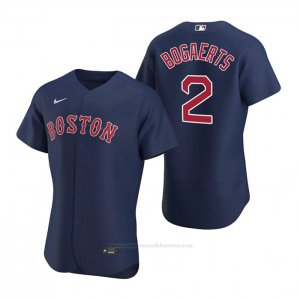 Camiseta Beisbol Hombre Boston Red Sox Xander Bogaerts Autentico Alterno 2020 Azul
