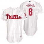 Camiseta Beisbol Hombre Philadelphia Phillies Ryan Howard Blanco Turn Back The Clock