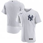 Camiseta Beisbol Hombre New York Yankees Primera Autentico Blanco