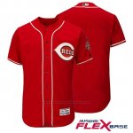 Camiseta Beisbol Hombre Cincinnati Reds Flex Base Scarlet Autentico Coleccion