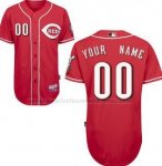 Camiseta Mujer Cincinnati Reds Personalizada Rojo