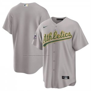 Camiseta Beisbol Hombre Oakland Athletics 2025 All Star Game Segunda Replica Gris