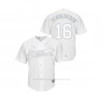 Camiseta Beisbol Hombre St. Louis Cardinals Kolten Wong 2019 Players Weekend Replica Blanco