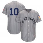 Camiseta Beisbol Hombre Cleveland Indians Mensindians Edwin Encarnacion Gris 1917 Turn Back The Clock