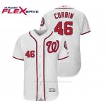 Camiseta Beisbol Hombre Washington Nationals Patrick Corbin Flex Base Autentico Collezione Home Blanco