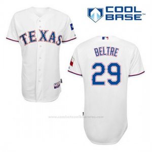 Camiseta Beisbol Hombre Texas Rangers Adrian Beltre 29 Blanco 1ª Cool Base