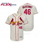 Camiseta Beisbol Hombre St. Louis Cardinals Paul Goldschmidt Flex Base Autentico Collezione Alternato Crema