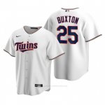 Camiseta Beisbol Nino Minnesota Twins Byron Buxton Replica Primera Blanco