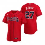 Camiseta Beisbol Hombre Atlanta Braves Fred Mcgriff Autentico Alterno 2020 Rojo