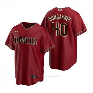 Camiseta Beisbol Hombre Arizona Diamondbacks Madison Bumgarner Alterno Replica Rojo