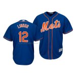 Camiseta Beisbol Hombre New York Mets Royal Francisco Lindor Cool Base Cool Base