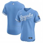 Camiseta Beisbol Hombre Kansas City Royals Alternate Elite Azul