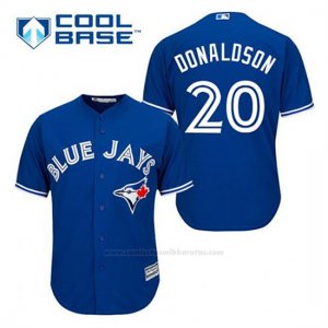 Camiseta Beisbol Hombre Toronto Blue Jays Josh Donaldson 20 Azul Alterno Cool Base
