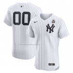 Camiseta Beisbol Hombre New York Yankees Primera Elite Blanco1