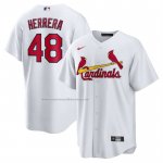 Camiseta Beisbol Hombre St. Louis Cardinals Ivan Herrera Primera Replica Blanco