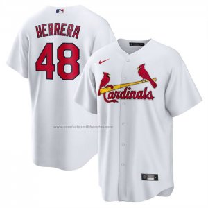 Camiseta Beisbol Hombre St. Louis Cardinals Ivan Herrera Primera Replica Blanco