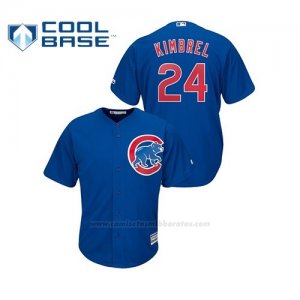 Camiseta Beisbol Hombre Chicago Cubs Craig Kimbrel Cool Base Majestic Alternato Azul