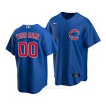 Camiseta Beisbol Nino Chicago Cubs Personalizada Replica Alterno 2020 Azul