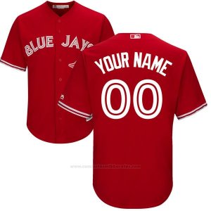 Camiseta Toronto Blue Jays Personalizada Rojo