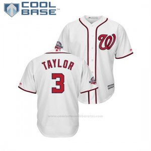 Camiseta Beisbol Hombre Washington Nationals Michael Taylor 2018 All Star Game Cool Base Blanco