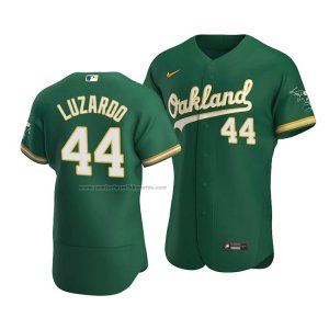 Camiseta Beisbol Hombre Oakland Athletics Jesus Luzardo Kelly Autentico Alterno Verde