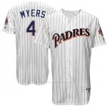 Camiseta Beisbol Hombre San Diego Padres San Diego Wil Meyers Blanco Turn Back The Clock