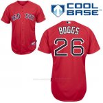 Camiseta Beisbol Hombre Boston Red Sox 26 Wade Boggs Rojo Cool Base