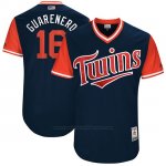 Camiseta Beisbol Hombre Minnesota Twins 2017 Little League World Series Ehire Adrianza Azul