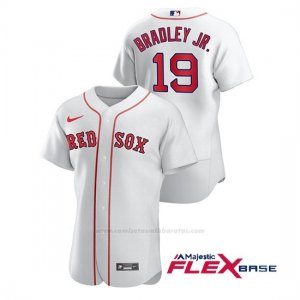 Camiseta Beisbol Hombre Boston Red Sox Jackie Bradley Jr. Autentico Nike Blanco