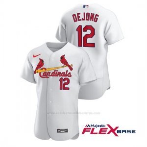 Camiseta Beisbol Hombre St. Louis Cardinals Paul Dejong Autentico Nike Blanco