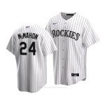 Camiseta Beisbol Nino Colorado Rockies Ryan Mcmahon Replica Primera 2020 Blanco