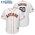 Camiseta Beisbol Hombre Houston Astros 2017 Postemporada Dallas Keuchel Blanco Cool Base