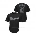 Camiseta Beisbol Hombre Atlanta Braves Ender Inciarte 2019 Players Weekend Astolfo Replica Negro