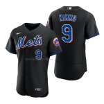 Camiseta Beisbol Hombre New York Mets Brandon Nimmo 2022 Autentico Alterno Negro