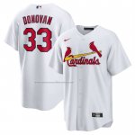 Camiseta Beisbol Hombre St. Louis Cardinals Brendan Donovan Primera Replica Blanco