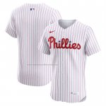 Camiseta Beisbol Hombre Philadelphia Phillies Home Elite Blanco