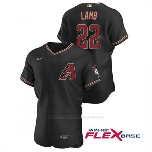 Camiseta Beisbol Hombre Arizona Diamondbacks Jake Lamb Autentico 2020 Alternato Negro