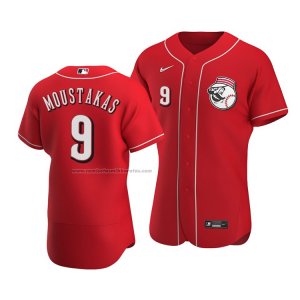 Camiseta Beisbol Hombre Cincinnati Reds Mike Moustakas Autentico Alterno Rojo